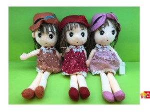 عروسک پولیشی دختر لباس گلدار خارجی کد 151 Girl