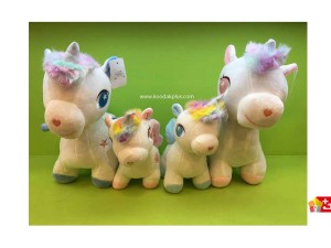 عروسک پولیشی یونیکورن خارجی مدل ستاره دار کد 165 unicorn