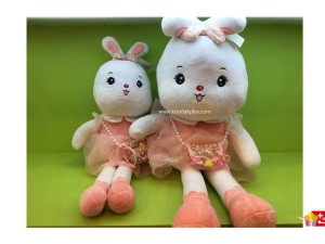 عروسک پولیشی خارجی مدل خرگوش کیف دار نانو کد 174 rabbit