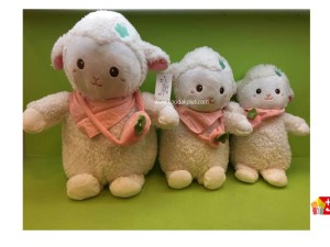 عروسک پولیشی بره کیف دار خارجی کد 178 lamb