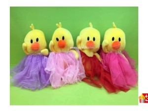 عروسک پولیشی جوجه مدل لباس توری کد 183 chicken