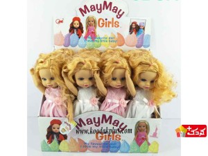 عروسک موزیکال مای مای لباس توری قد 35 سانتی متر مدل maymay-923O