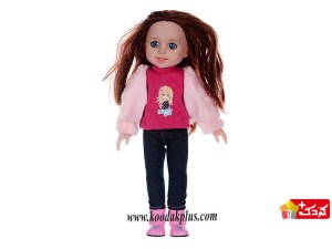 عروسک موزیکال مای مای با شلوار جین قد 30 سانتی مدل maymay-619o