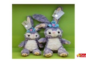 عروسک خرگوش پولیشی گل به سر کد 214 rabbit