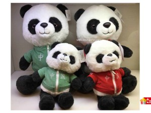 عروسک پولیشی پاندا لباس ورزشی خارجی کد 223 panda