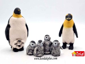 اسباب بازی فیگور پنگوئن به همراه بچه ها