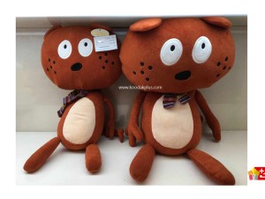 عروسک پولیشی خارجی گربه قرمز کد 234 cat