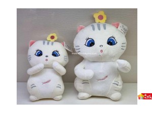 عروسک پولیشی گربه گل به سر کد 239 cat