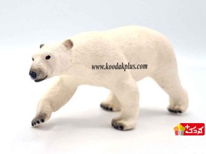 اسباب بازی فیگور خرس قطبی نر