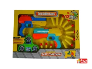 کلت جفتی تیر پرتابی اسفنجی مدل 1-8132