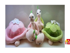 عروسک پولیشی نانو لاک پشت لاک گلی کد 252 turtle