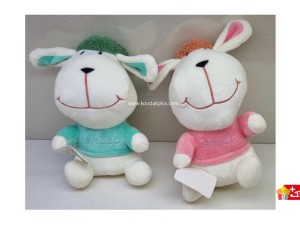 عروسک پولیشی نانو بره مو رنگی کد 257 lamb