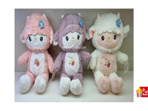 عروسک پولیشی خارجی بره گلی کد 258 lamb