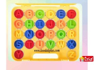 پک 26 عددی تخم مرغ های چفت شونده آموزش حروف انگلیسی