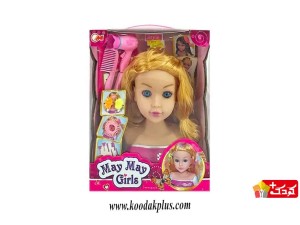 نیم تنه آرایشی مای مای با موی بلوند مدل maymay-913V