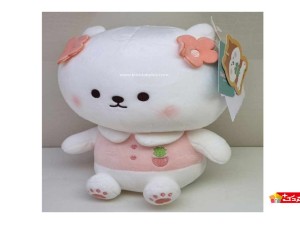 عروسک پولیشی نانو گربه گل به سینه کد 268 cat