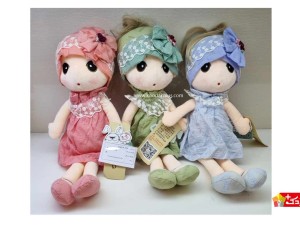 عروسک پولیشی خارجی دختر روسری پاپیونی کد 274 girl