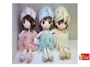 عروسک پولیشی نانو طرح دختر لباس توری کد 278 girl