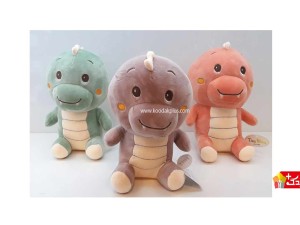 عروسک پولیشی دایناسور نشسته تپل نانو کد 290 dinosaur