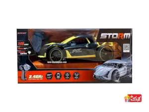 ماشین اسباب بازی کنترلی بدنه فلزی 15 کیلومتر مدل 771-666