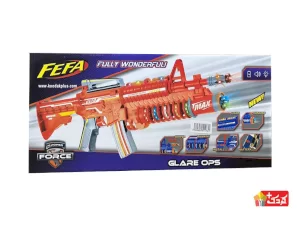 تفنگ موزیکال و چراغ دار مدل AK-33988