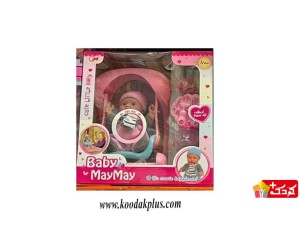 عروسک کچل مای مای داخل تاب مدل maymay baby feed