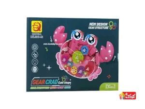 خرچنگ موزیکال چرخ دنده ای و حرکتی مدل 48-696