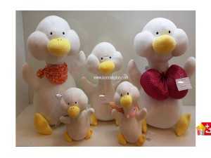 عروسک پولیشی اردک صورت تپل خارجی کد 299 duck