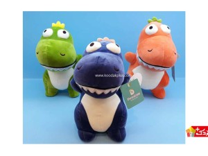 عروسک پولیشی دایناسور چشم قلمبه خارجی کد 312 dinosaur