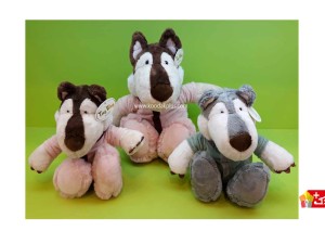 عروسک پولیشی نانو طرح گرگ کد 316 wolf