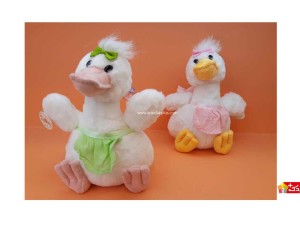 عروسک پولیشی اردک پاپیونی خارجی کد 334 duck
