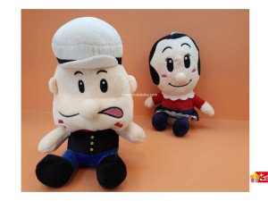 عروسک پولیشی خارجی ملوان زبل زوج کد 336 popeye