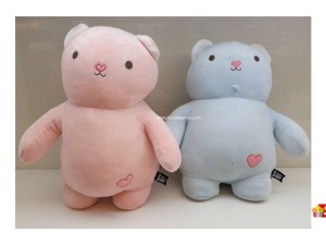 عروسک پولیشی خرس نرم قلبی نانو کد 347 bear