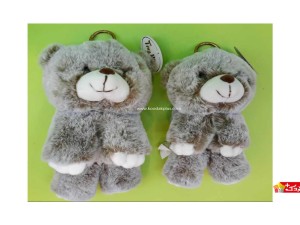 آویز پولیشی طرح خرس لاکچری نانو کد 353 bear