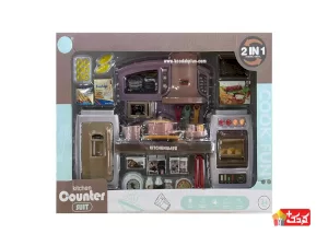 ست لوازم آشپزخانه و پخت و پز اسباب بازی مدل 2-2091