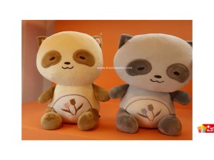 عروسک پولیشی پاندا گلی خارجی کد 359 panda