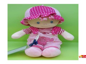 عروسک پولیشی بچه لباس دار خارجی کد 013 baby