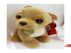 عروسک پولیشی نانو طرح سگ شکم سفید کد 036 Dog