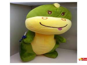 عروسک پولیشی نانو طرح دایناسور سبز کد 041 Dinosaur