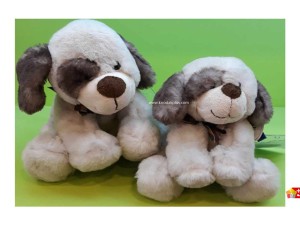 عروسک پولیشی سگ دور چشم قهوه ای نانو کد 051 Dog
