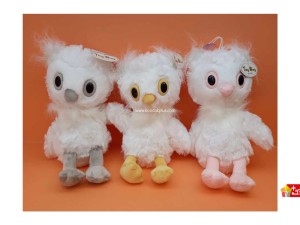 عروسک پولیشی جغد سفید خارجی کد 061 owl