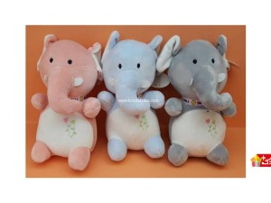 عروسک پولیشی نانو فیل گل دار کد 066 elephant
