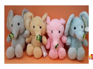 عروس پولیشی نانو طرح فیل پروانه ای کد 068 elephant