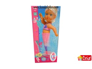 عروسک برند بی بی بورن طرح پری دریایی به همراه شانه