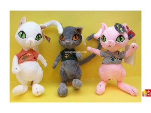 عروسک پولیشی گربه چشم درشت نانو کد 077 cat
