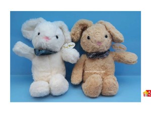 عروسک پولیشی خرگوش با دستمال گردن خارجی کد 094 rabbit
