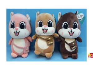 عروسک پولیشی نانو طرح سنجاب خندان کد 095 Squirrel