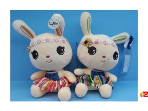 عروسک پولیشی خارجی خرگوش چشم ستاره ای کد 096 rabbit