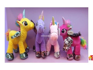 عروسک پولیشی یونیکورن بال پولکی نانو کد 363 unicorn