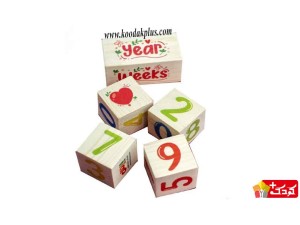 اسباب بازی مکعب چوبی یادبادا برند بیس
